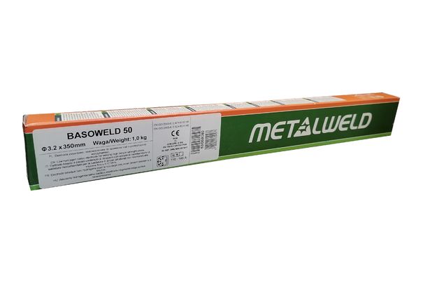 Elektrody Metalweld BASOWELD 50 (EVB50P) 3,2x350/1kg, minipack