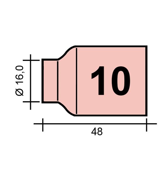 Hubica TIG Gr. 10 16,0 /701.1201/57N88/ ABITIG/17/18/26 JUMBO