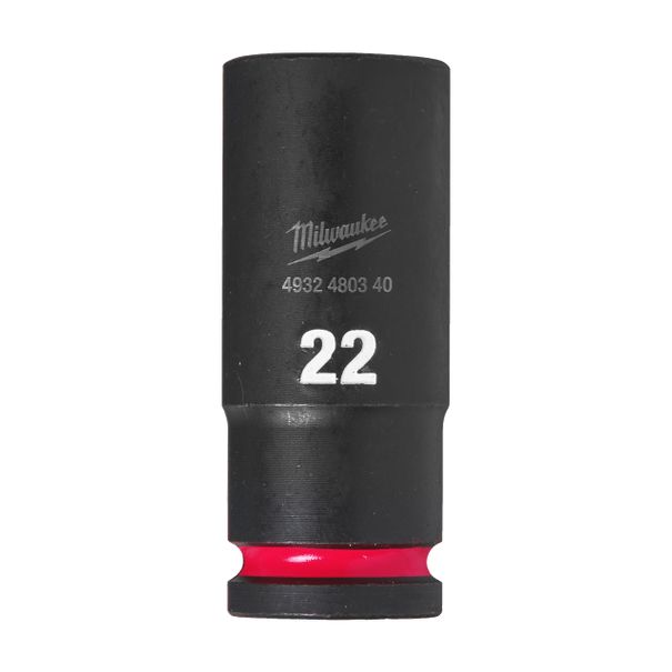 Klíč nástrčný 1/2" - Hex 22 prodloužený SHOCKWAVE™ Milwaukee /4932480340/