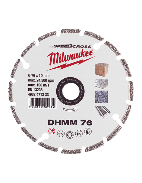 Kotúč diamantový mini DHMM 76mm pre M12 FCOT Milwaukee /4932471333/