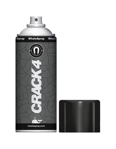 Sprej magnetický černý WHALE SPRAY WS 1825 S - CRACK 4 (1825S0020) 400ml