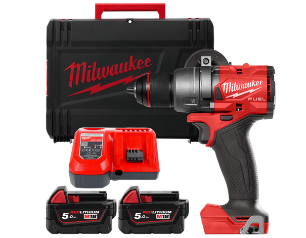 Vrtačka s příklepem AKU -Milwaukee M18™ FUEL™ 4.GEN M18FPD3-502X /4933479860/